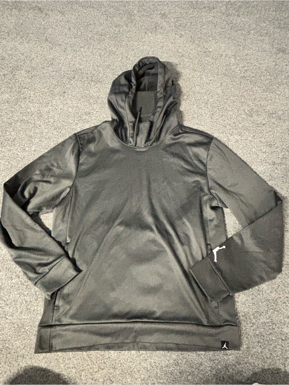 Jordan Black Therma-Fit Hooded Sweatshirt